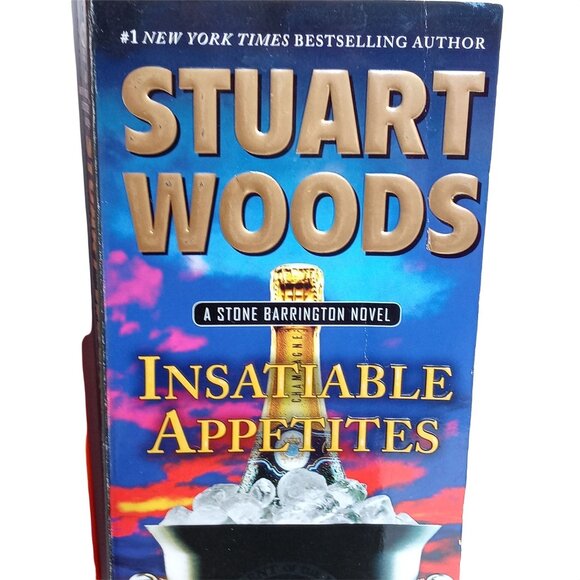 Mystery Books Stone Barrington Series Stuart Woods Lot of Four Thriller Suspense - Picture 6 of 8